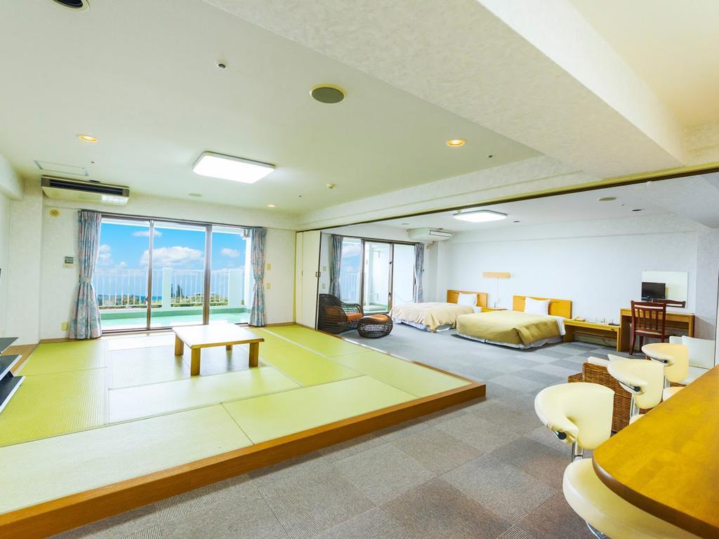 Kanehide Onna Marine View Palace Hotel Exterior photo