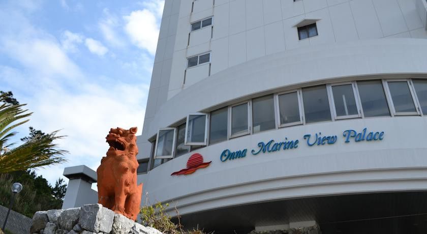 Kanehide Onna Marine View Palace Hotel Exterior photo